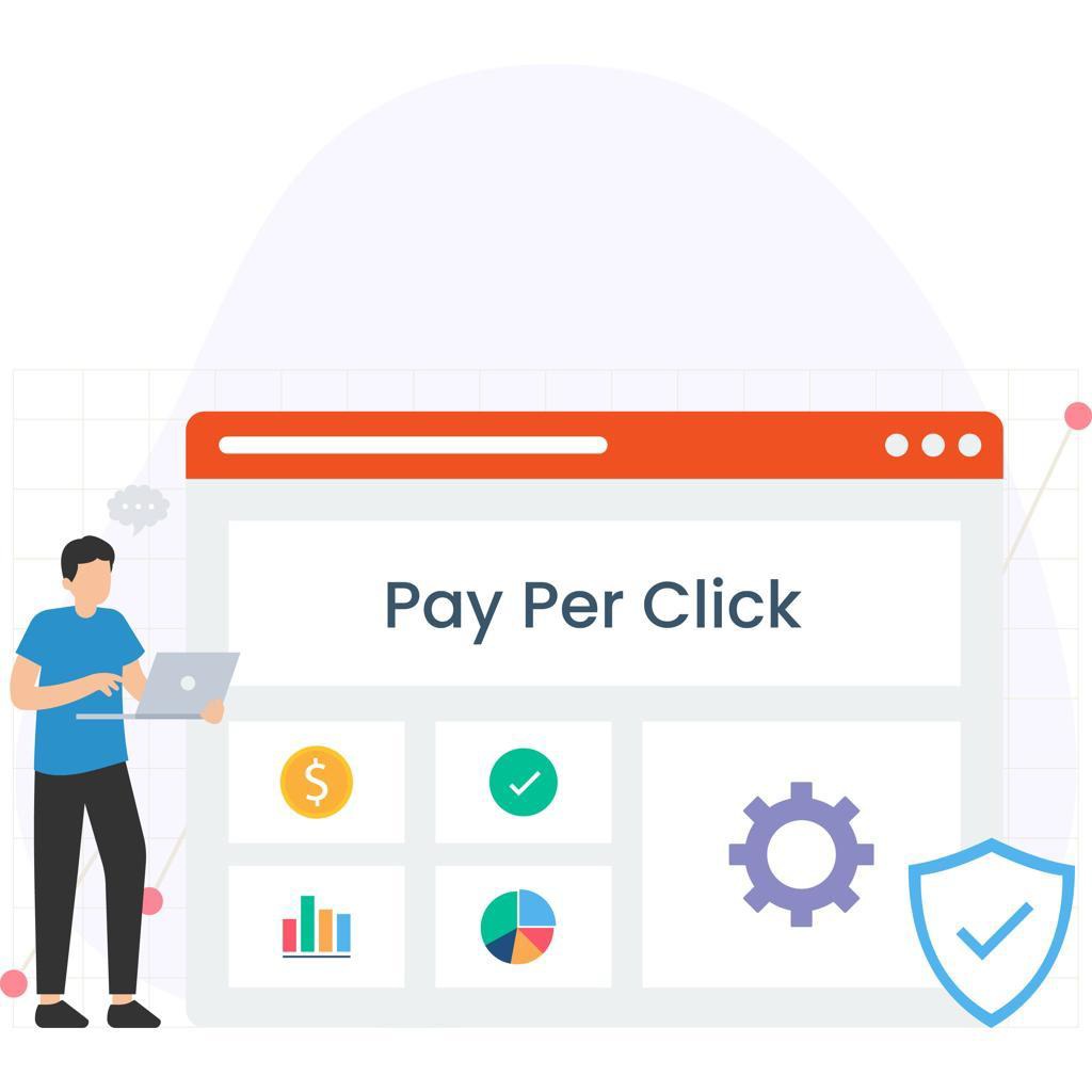 Pay Per Click Illustration